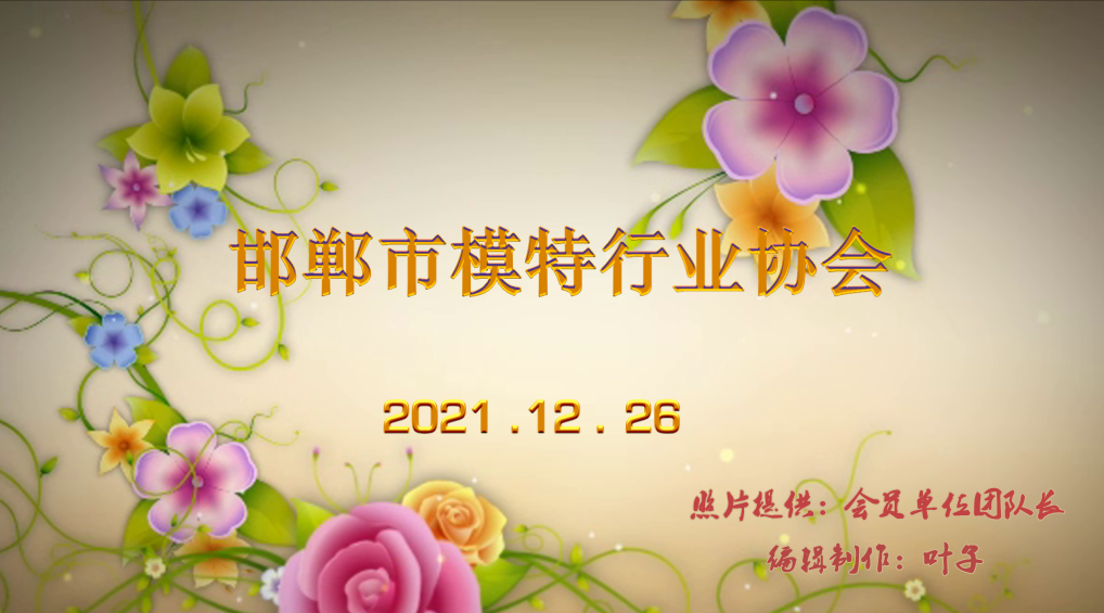 邯鄲市模特行業(yè)協(xié)會2021優(yōu)秀會員光榮榜